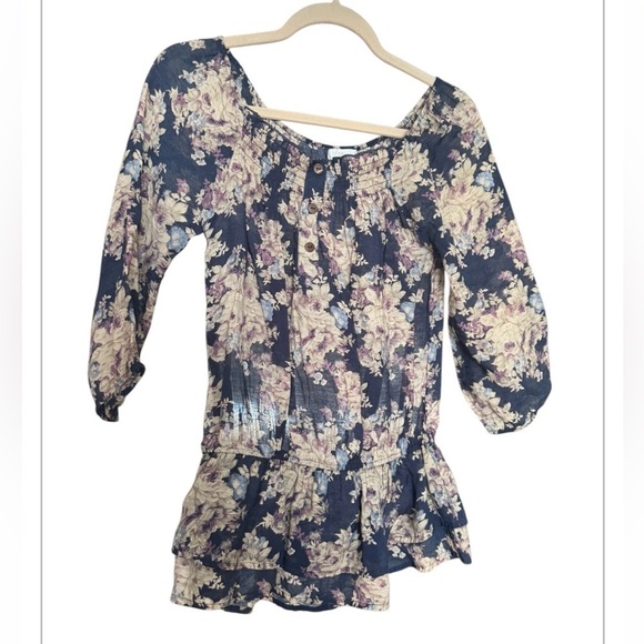edge Tops - Edge Design be Mine  NWOT Boho Top